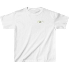 Velmora Fashion Çocuk Baskılı T-Shirt - Beyaz