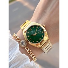 Daniel Klein 2 Yıl Garantili Çelik Kordon 30 mt Suya Dayanıklı Kadın Kol Saati+Bileklik BF.G.10055.3