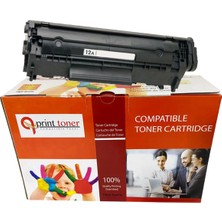 QPRİNT TONER Qprint Toner Hp 12A Q2612A FX10 Muadil Toner 2612 1010 2612A