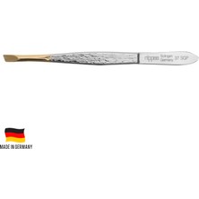 Nippes Solingen Eğimli Cımbız 9 cm Altın Kaplama Dayanıklı Çelik  37SGP
