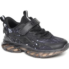 Pepino 2242 Erkek Çocuk Siyah Spor Ayakkabı