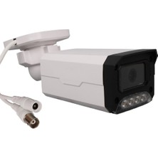 Ukron 2 Mp Ahd 4 Warmled 24 Saat Renkli 1080P 3.6mm Işıklı Gece Görüşlü Güvenlik Kamerası