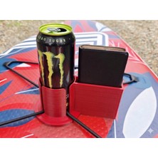 Print Zone Stand Up Paddle (Sup) Board Uyumlu Bardaklık ve Telefon Tutucu Organizer