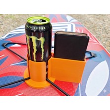 Print Zone Stand Up Paddle (Sup) Board Uyumlu Bardaklık ve Telefon Tutucu Organizer