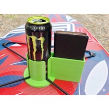 Print Zone Stand Up Paddle (Sup) Board Uyumlu Bardaklık ve Telefon Tutucu Organizer
