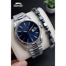 Slazenger 2 Yıl Garantili Nişan ve Takım Elbiseye Özel Tasarım 10 Atm Erkek Kol Saati FG.S2511.390