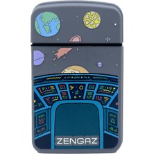 Zengaz Cool Tasarım Jet Alev Çakmak - Galactic Grey