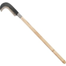 Ferrino Orak Dövme Çelik El Yapımı Uzun Ahşap Saplı Diken Çalı Kesme