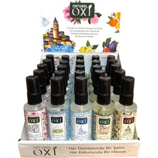 Oxi Natural Kolonya Premıum Istanbul Kokuları 50 ml 25 Adet