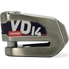 SHC4200 Cranns VD14 Alarmlı Disk Kilidi Bluetooth App Kontrollü 304 Paslanmaz Sra 14 mm Karbür