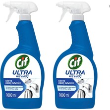 Cif Ultra Hız & Güç Kir ve Kireç Sökücü 1000 ml x 2 Adet