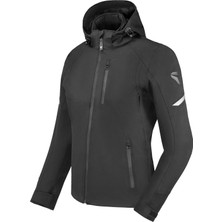 Seca Softshell District Kadın Motosiklet Ceketi Siyah