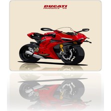 Urzuva Panigale V4 Gaming Oyuncu Xxl Mouse Pad Kaydırmaz Dikişli Mousepad 480X400X4 mm Dikişli Model