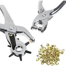 Uravas Store Kemer Delme ve Perçin Pensesi Ikli Set Deri Plastik Delici