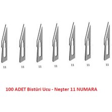 Marsilyan Bistüüri Ucu No 11 - Neşter - 100 Adet