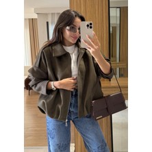 Lux Vestimenta Viral Marka Model Bayan Süet Ceket