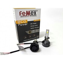 Femex Fiat Doblo D2 2005-2010 Sis Far LED Ampul Eco Power H3