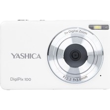 Yashica Yashıca Digipix 100 Dijital Fotoğraf Makinesi (Beyaz)