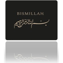 Urzuva Bismillah Gaming Oyuncu Xxl Mouse Pad Kaydırmaz Dikişli Mousepad 480X400X4 mm Dikişli Model