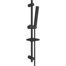 Kale Rain Line Sürgülü El Duşu Takımı - 1f (Mat Siyah) 410200504972