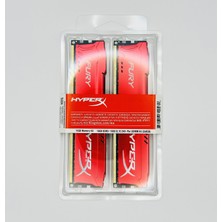Cosmony Kingston Hyperx Fury Red 16 Gb(2x8) 1600 Mhz HX316C10FRK2/16 Ddr3 Ram
