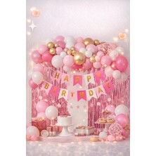 Eng Parti Dünyası 45 Parça Doğum Günü Balon Konsepti - Happy Birthday Seti ENG-B1058