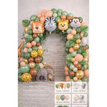 Eng Parti Dünyası 100 Parça Safari & Hayvan Temalı Balon Konsepti - ENG-B1092