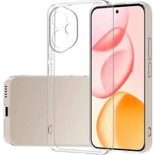 Maks Technology Honor 400 Kılıf Mkst Süper Silikon Kapak - Şeffaf