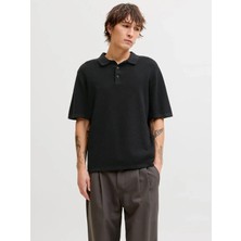 Jack & Jones Jjegeorge Knit Polo Ss Sn Erkek T-Shirt