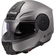 Ls2 Scope 2 Çeneden Açılır Kask (Mat Titanyum)
