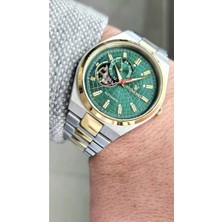 Raymond Erkek Kol Saati Gıpg-Green  Çelik Kordon