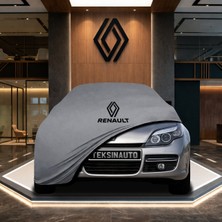 ULTRASHOP Renault Laguna (2007-2015) Gri Kumaş Oto Branda Araca Özel Penye Araba Brandası Araç Örtüsü