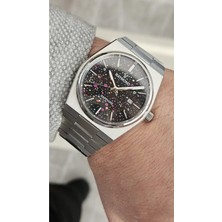 Raymond Erkek Kol Saati Siyah  Çelik Kordon