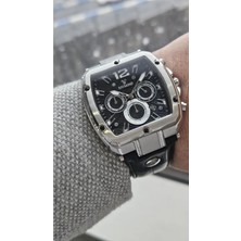 Raymond Erkek Kol Saati Bss-Bk  Deri Kordon