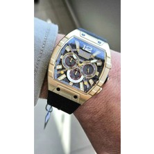 Raymond Erkek Kol Saati Irg-Bk  Silikon Kordon