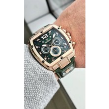 Raymond Erkek Kol Saati J Rg-Green  Deri Kordon