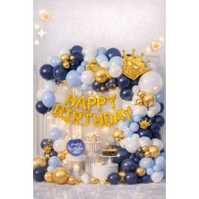 Eng Parti Dünyası 90 Parça Doğum Günü Balon Konsepti - Happy Birthday Seti ENG-B1023
