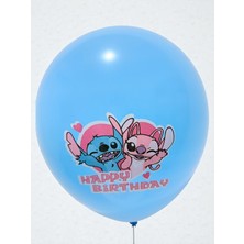 Eng Parti Dünyası 10 Adet Stick Karakter Happy Birthday Balon - ENG-B1119
