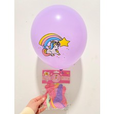Eng Parti Dünyası 10 Adet Unicorn Karakter Balon - ENG-B1115