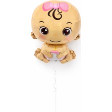 Eng Parti Dünyası 18 Inç Kız Bebek Folyo Balon - Baby Shower Cinsiyet Folyo Balon ENG-B1032