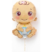 Eng Parti Dünyası 18 Inç Erkek Bebek Folyo Balon - Baby Shower Cinsiyet Folyo Balon ENG-B1031