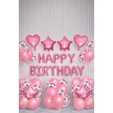 Eng Parti Dünyası 41 Parça Doğum Günü Balon Konsepti - Happy Birthday Seti ENG-B1053
