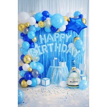 Eng Parti Dünyası 88 Parça Doğum Günü Balon Konsepti - Happy Birthday Seti ENG-B1040