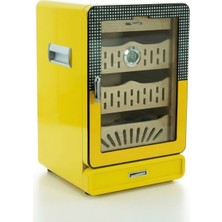 Cigarloong Camlı 4 Çekm.puro Kutusu Humidor Sarı 150'S