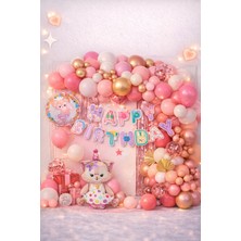 Eng Parti Dünyası 75 Parça Doğum Günü Balon Konsepti - Happy Birthday Seti ENG-B1006