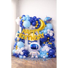 Eng Parti Dünyası 71 Parça Doğum Günü Balon Konsepti - Happy Birthday Seti ENG-B1020