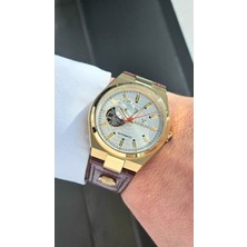 Raymond Erkek Kol Saati RYM-250424-DR-R152  Deri Kordon