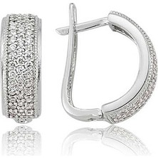 925 Ayar Gümüş Tamtur Küpe