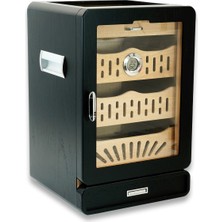 Cigarloong Camlı 4 Çekm.puro Kutusu Humidor Siyah 150'S
