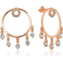 925 Ayar Gümüş Halka Küpe